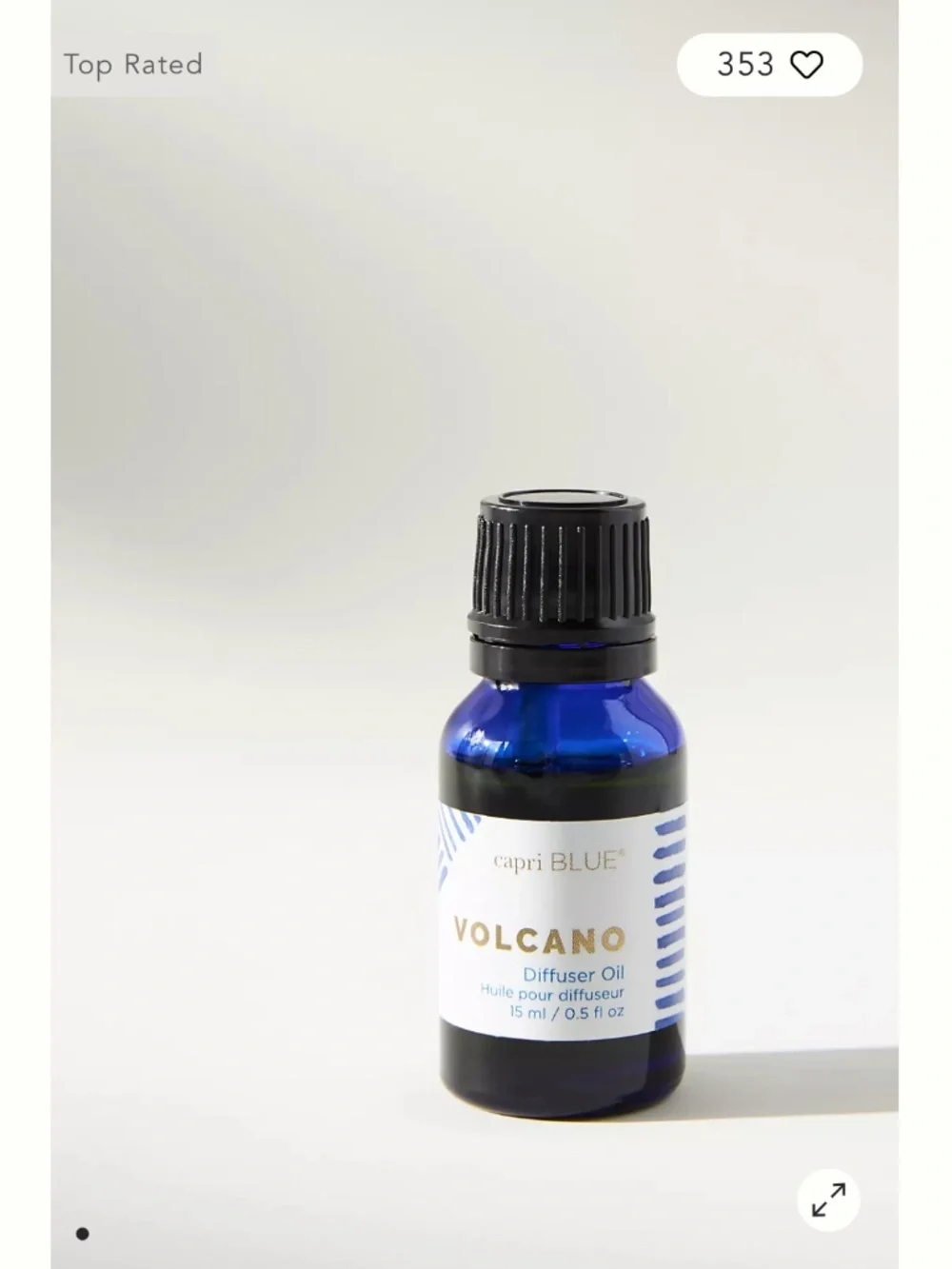 Capri Blue Volcano Fragrance Diffuser Oil – 2-Piece Bundle – 0.5 oz Each NEW